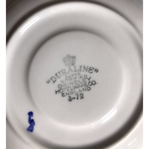 Canadian National Railways CNR Maple Leaf Logo Dining Car 5.75” Plate Stripe - Picture 4 of 5